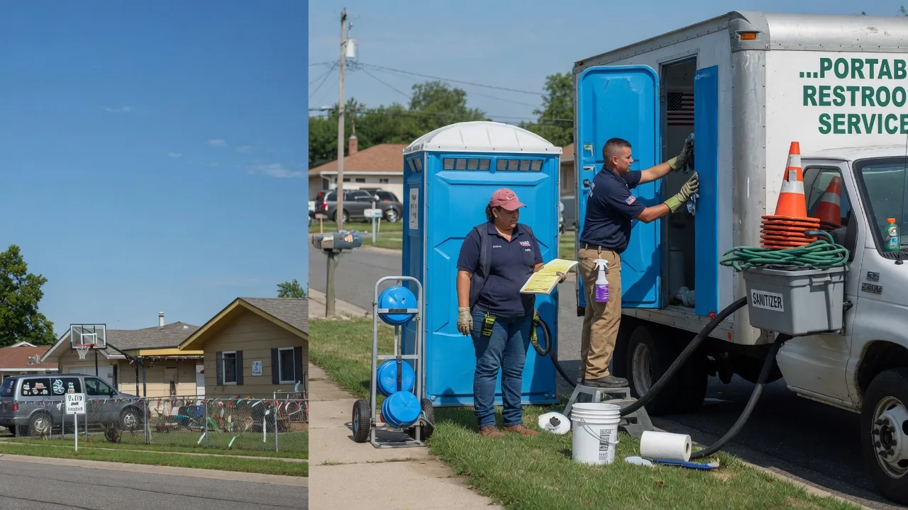 Portable Toilet Rental in Fairview, MO near me